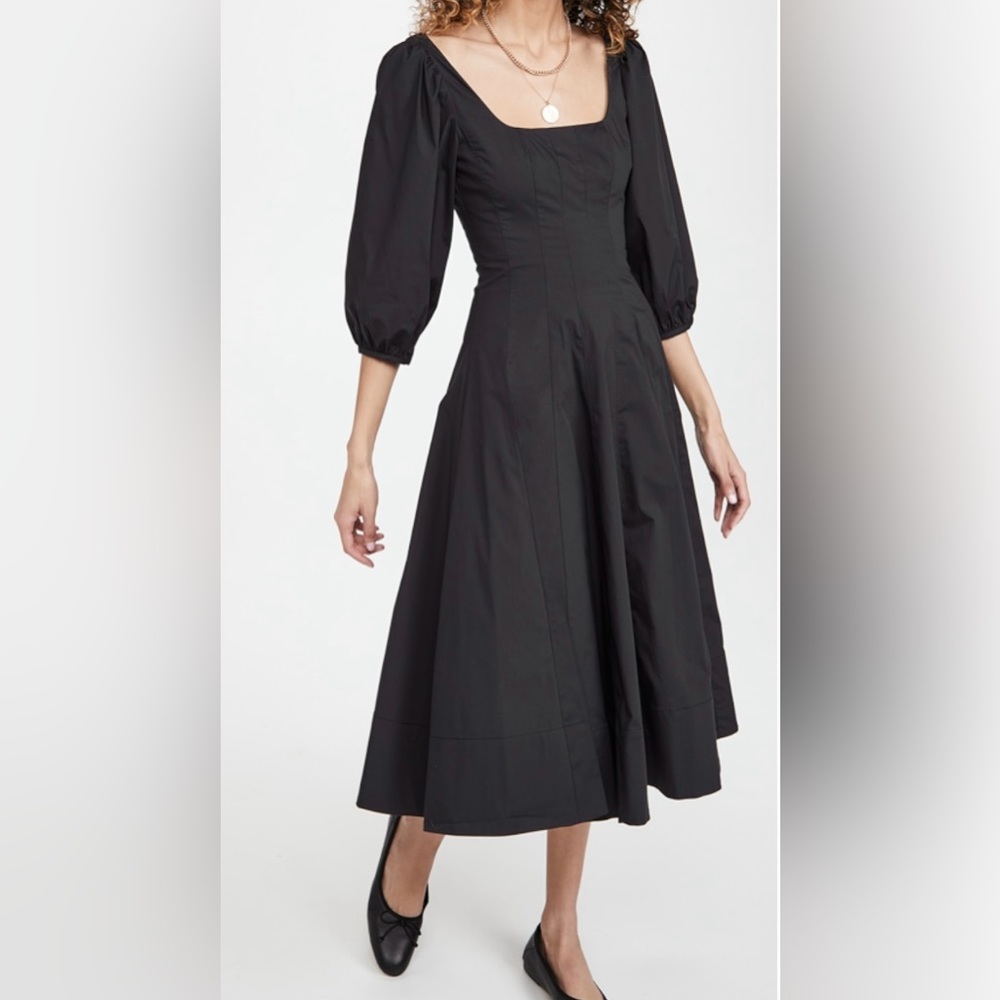STAUD SWELLS DRESS